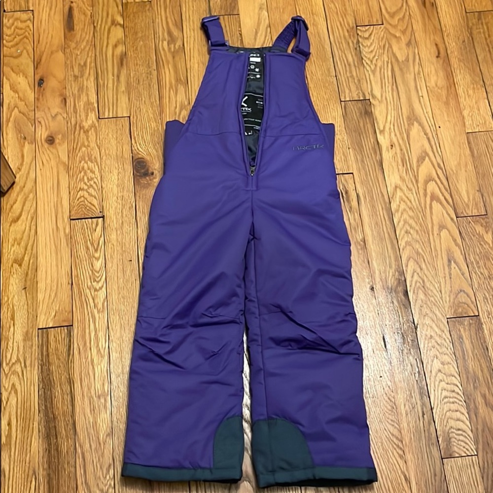 4T purple snow suit